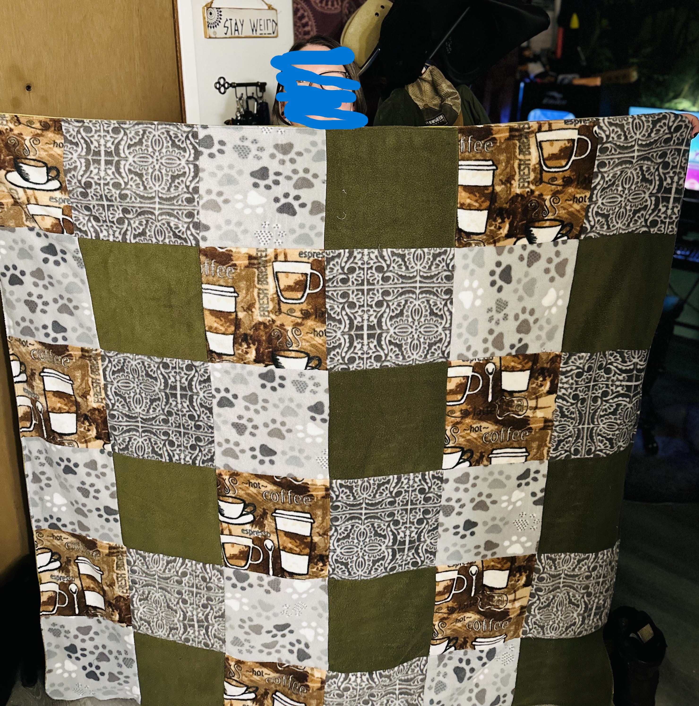 coffeecat blanket
